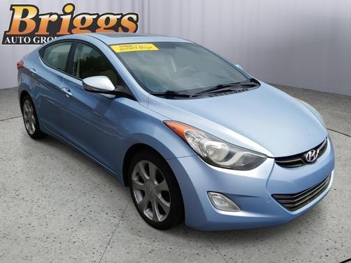 Blue Sky Metallic 2012 Hyundai ELANTRA Limited