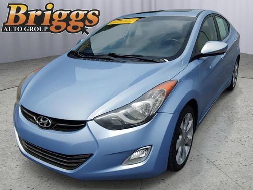 Blue Sky Metallic 2012 Hyundai ELANTRA Limited