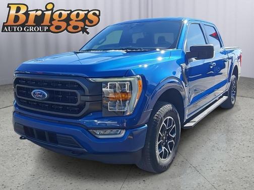 Atlas Blue Metallic 2023 Ford F-150 XLT