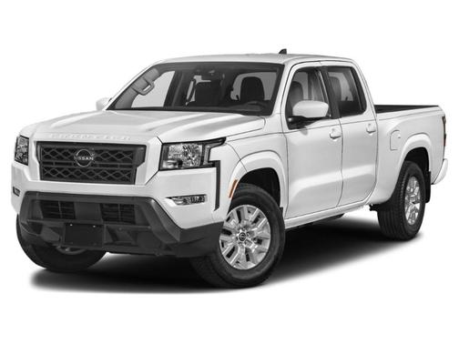 Glacier White 2023 Nissan Frontier SV