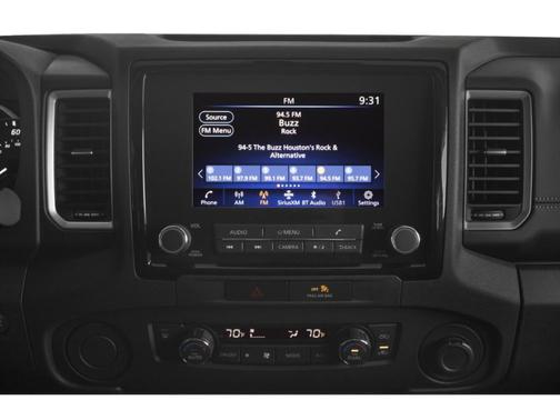 Glacier White 2023 Nissan Frontier SV