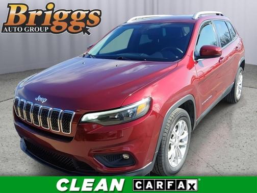 Velvet Red Pearlcoat 2019 Jeep Cherokee Latitude