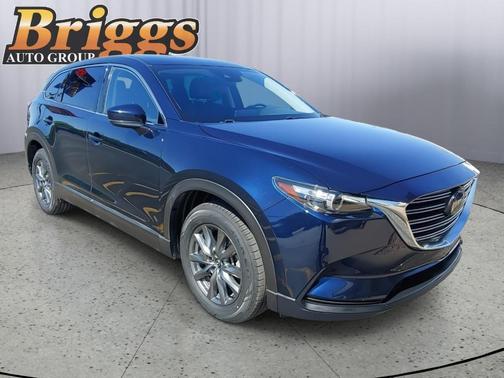 Deep Crystal Blue Mica 2022 Mazda CX-9 Touring