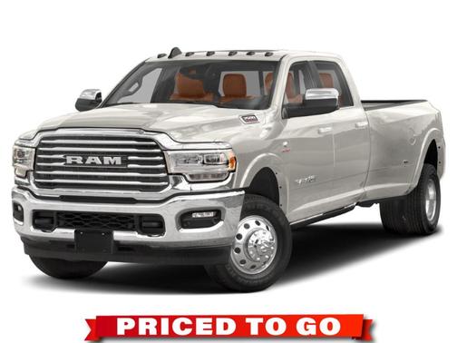 Pearl White 2019 RAM 3500 Longhorn