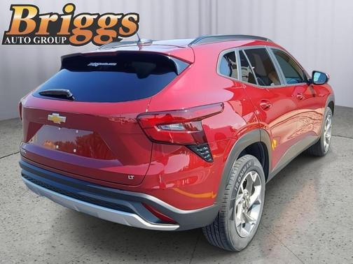 Crimson Metallic 2025 Chevrolet Trax LT