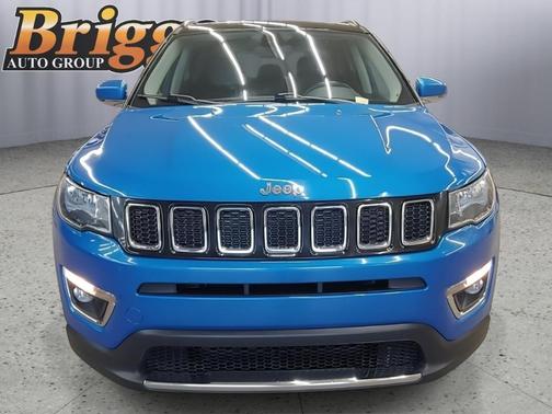 Laser Blue 2019 Jeep Compass Limited