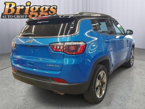 Laser Blue 2019 Jeep Compass Limited