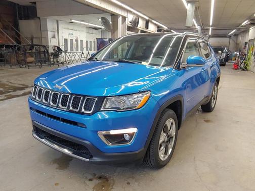 Laser Blue 2019 Jeep Compass Limited