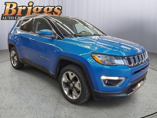Laser Blue 2019 Jeep Compass Limited