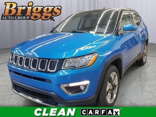Laser Blue 2019 Jeep Compass Limited