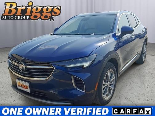 Sapphire Metallic 2022 Buick Envision Preferred