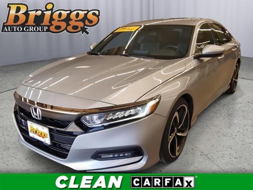 Lunar Silver Metallic 2018 Honda Accord Sport