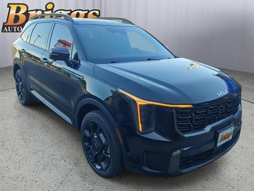 Ebony Black 2024 Kia Sorento SX Prestige