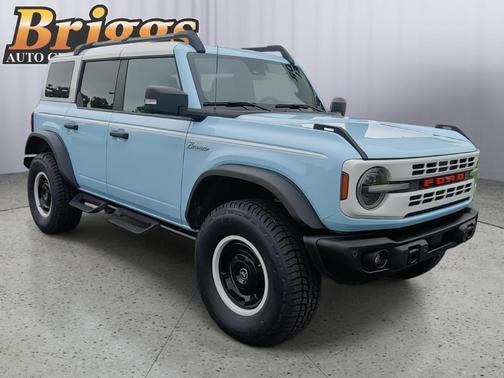 Robins Egg Blue 2023 Ford Bronco Heritage Limited Edition