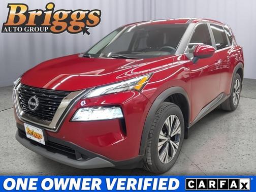 Scarlet Ember 2023 Nissan Rogue SV