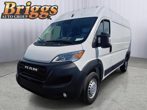 Bright White Clearcoat 2025 RAM ProMaster 2500 High Roof