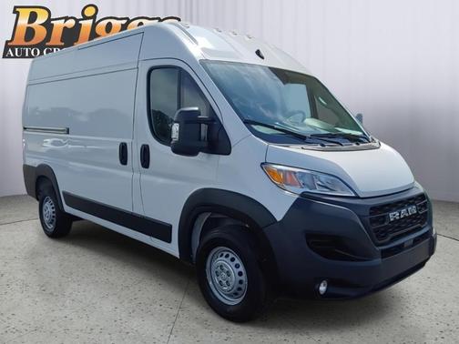 Bright White Clearcoat 2025 RAM ProMaster 2500 High Roof
