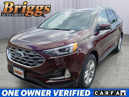Burgundy Velvet Metallic Tinted Clearcoat 2020 Ford Edge SEL