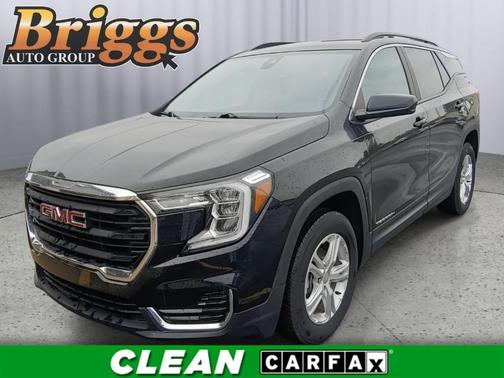 Ebony Twilight Metallic 2023 GMC Terrain SLE