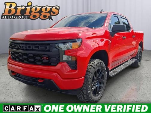 Red 2024 Chevrolet Silverado 1500 Custom