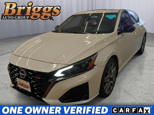 White 2023 Nissan Altima 2.0 SR