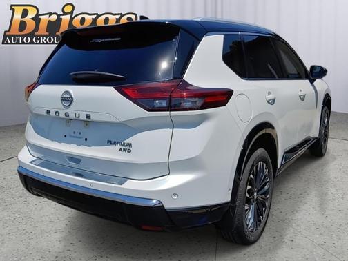 Wht Blk Roof 2024 Nissan Rogue Platinum