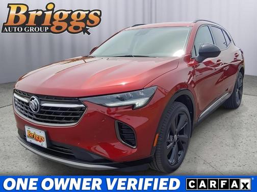 Cinnabar Metallic 2023 Buick Envision Essence
