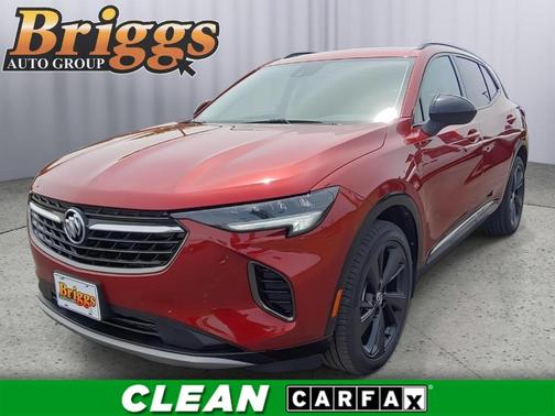 Cinnabar Metallic 2023 Buick Envision Essence