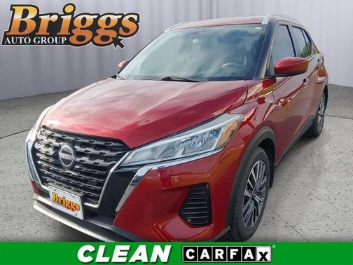 Scarlet Ember 2024 Nissan Kicks SV