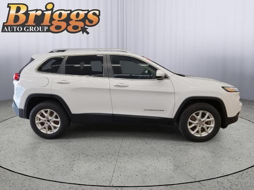 Bright White Clearcoat 2015 Jeep Cherokee Latitude