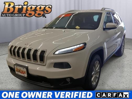Bright White Clearcoat 2015 Jeep Cherokee Latitude