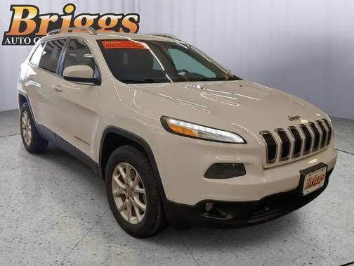 Bright White Clearcoat 2015 Jeep Cherokee Latitude