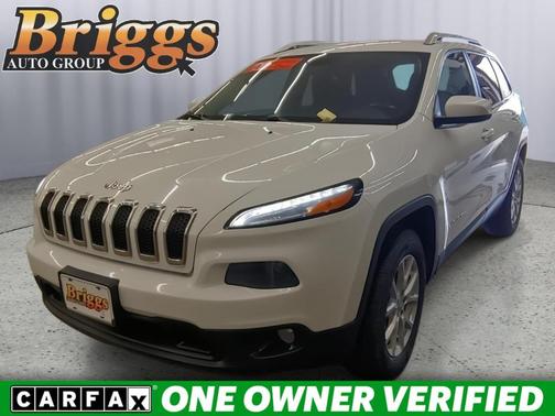 Bright White Clearcoat 2015 Jeep Cherokee Latitude