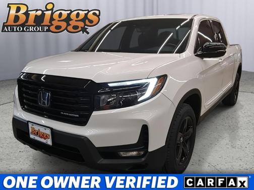 Platinum White Pearl 2023 Honda Ridgeline Black Edition