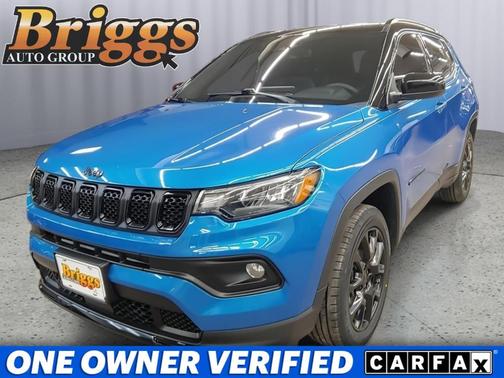 Hydro Blue Pearlcoat 2024 Jeep Compass Latitude