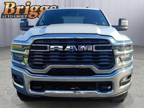 Bright White Clearcoat 2025 RAM 2500 Big Horn