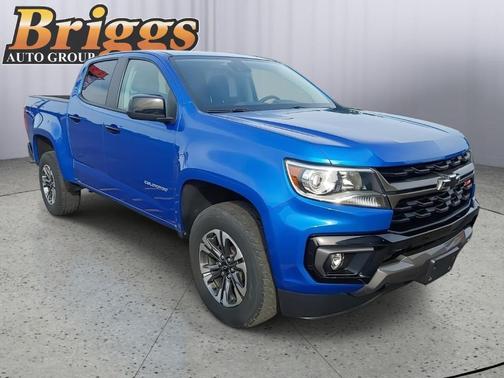 Bright Blue Metallic 2021 Chevrolet Colorado Z71