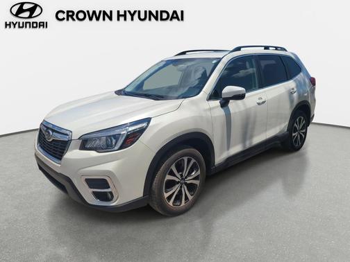 Crystal White Pearl 2019 Subaru Forester Limited