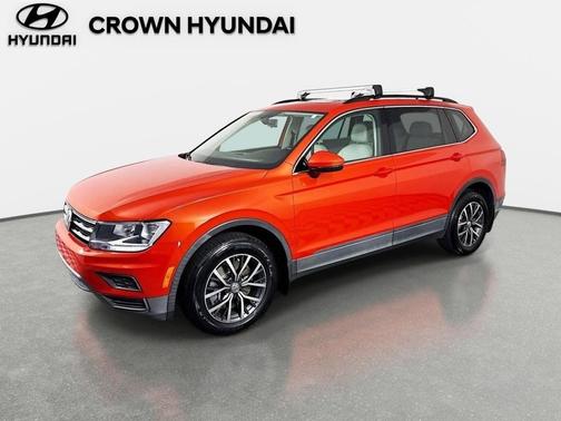 Orange Metallic 2019 Volkswagen Tiguan 2.0T SE