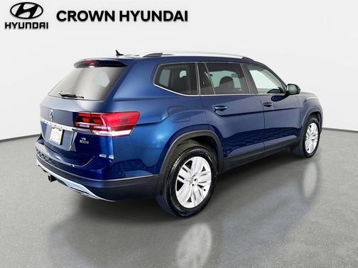 Tourmaline Blue Metallic 2019 Volkswagen Atlas 3.6L SE w/Technology