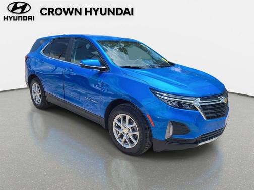 Riptide Blue Metallic 2024 Chevrolet Equinox 1LT