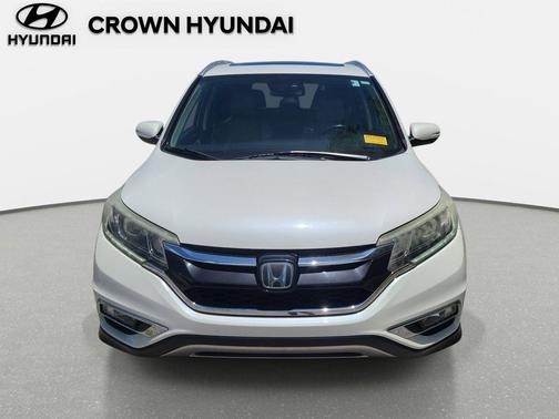 White 2015 Honda CR-V Touring