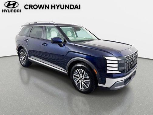 Pacific Sapphire 2026 Hyundai Palisade Hybrid Blue SEL Premium 8P