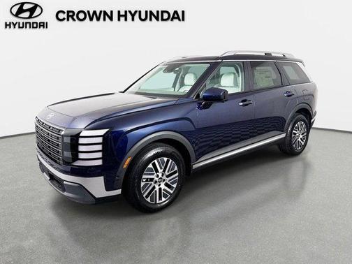 Pacific Sapphire 2026 Hyundai Palisade Hybrid Blue SEL Premium 8P