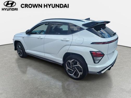 Atlas White 2024 Hyundai KONA N Line