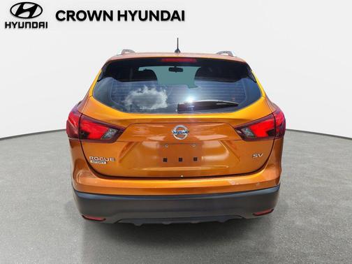 Monarch Orange 2017 Nissan Rogue Sport SV