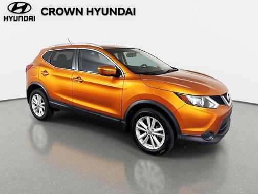 Monarch Orange 2017 Nissan Rogue Sport SV