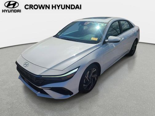 Serenity White 2024 Hyundai ELANTRA SEL