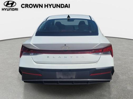 Serenity White 2024 Hyundai ELANTRA SEL