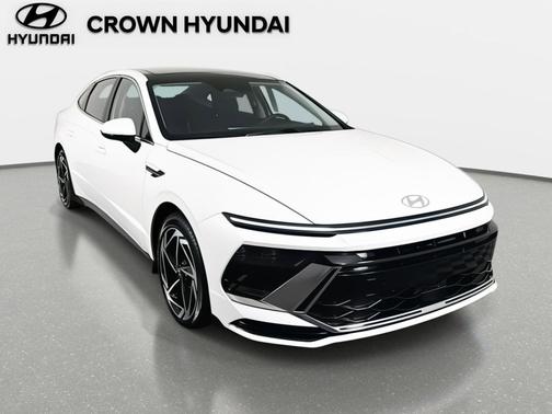 Serenity White 2025 Hyundai SONATA SEL